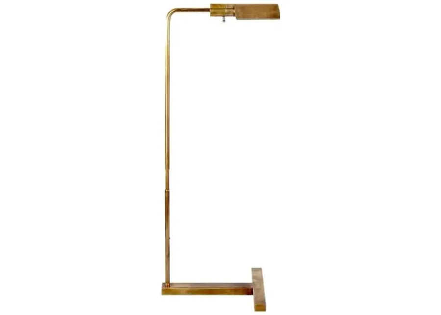 Visual Comfort - William Pharmacy Floor Lamp - Antique Brass