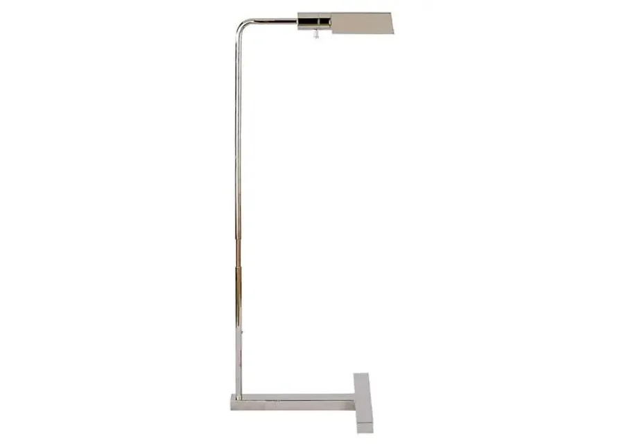 Visual Comfort - William Pharmacy Floor Lamp - Polished Nickel