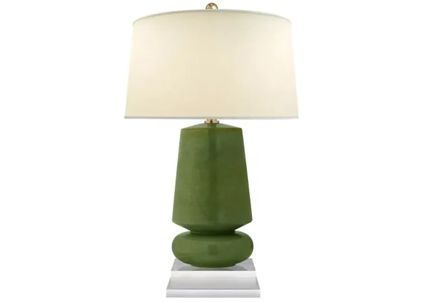 Visual Comfort - Parisienne Table Lamp - Shellish Kiwi