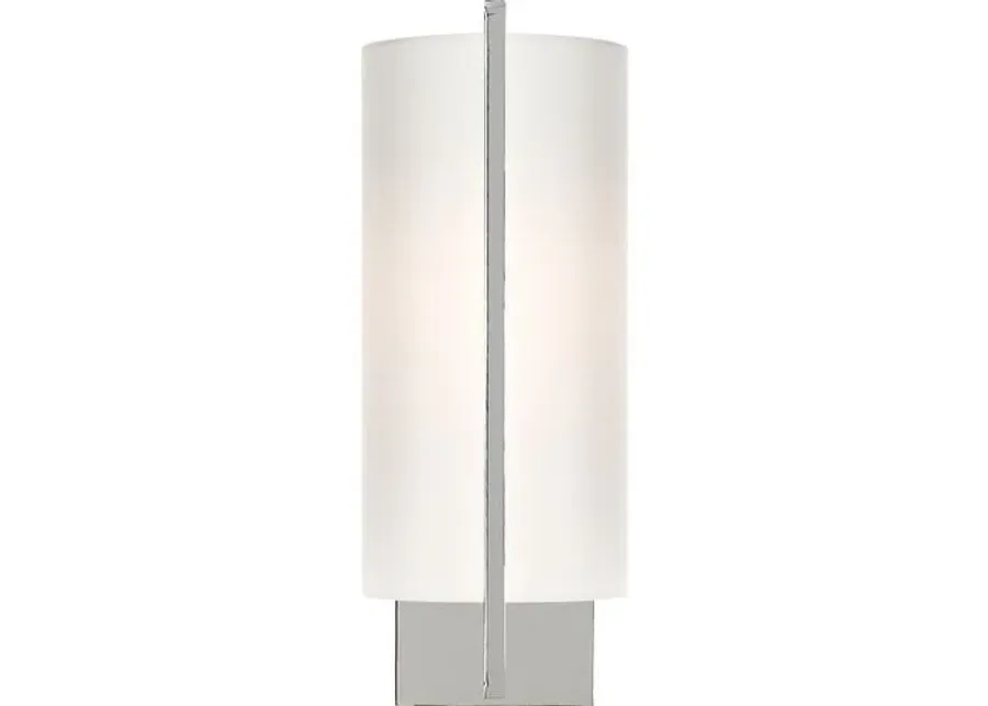 Visual Comfort - Framework Sconce - Nickel - Silver