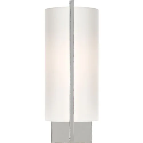 Visual Comfort - Framework Sconce - Nickel - Silver