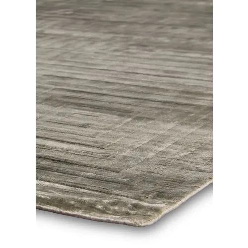 Farleigh Rug - Silver/Blue - Exquisite Rugs - Gray - Gray