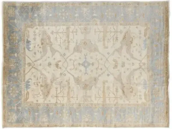 Paget Rug - Blue/Ivory - Exquisite Rugs - Blue