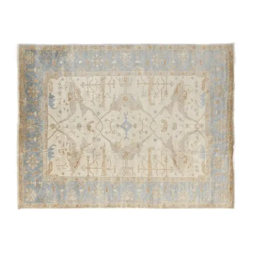 Paget Rug - Blue/Ivory - Exquisite Rugs - Blue