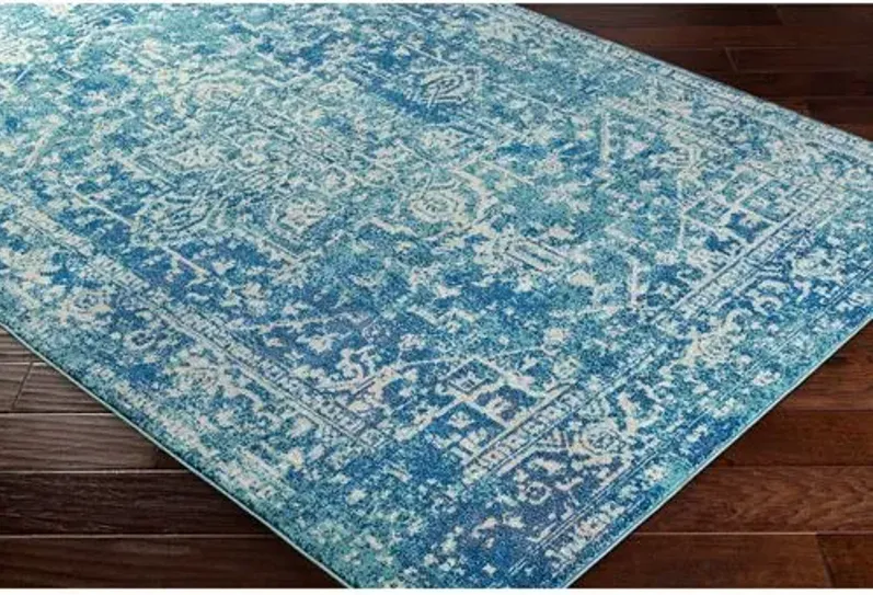 Corvi Rug - Blue/Neutral - Blue