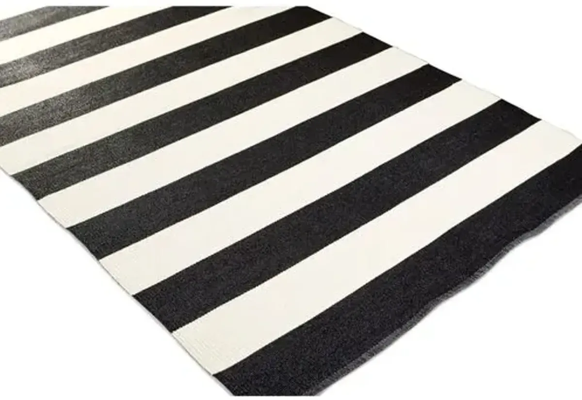 Picnic Outdoor Rug - Black - Black