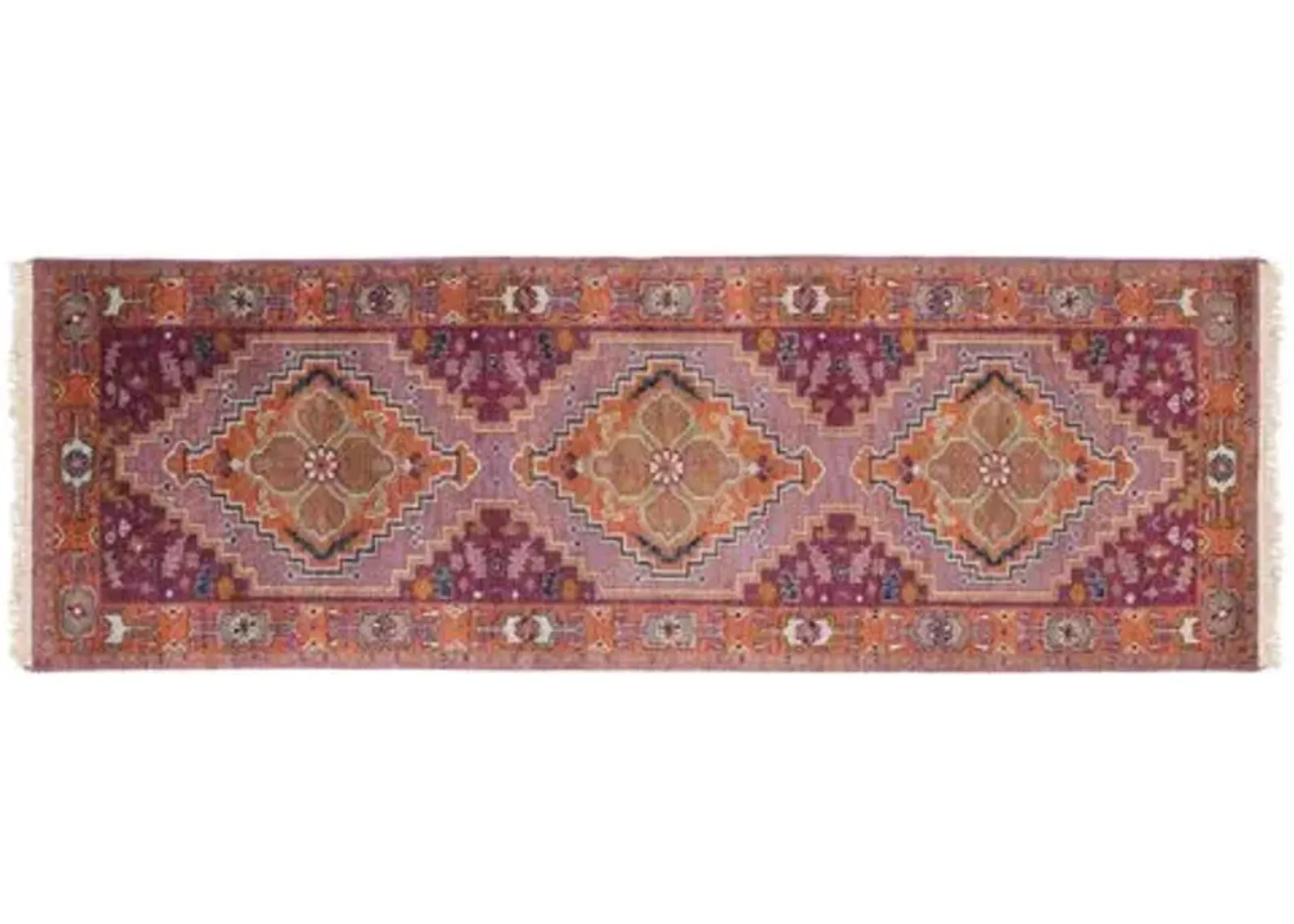 Fabianne Rug - Mauve/Orange - Orange