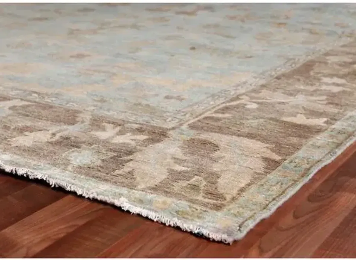 Hanover Wool Rug - Blue - Exquisite Rugs - Blue