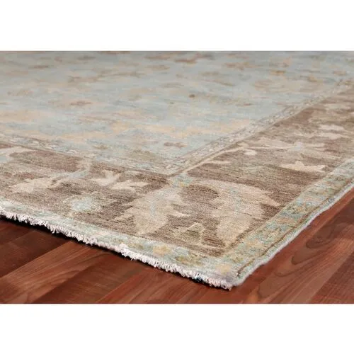Hanover Wool Rug - Blue - Exquisite Rugs - Blue