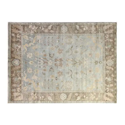 Hanover Wool Rug - Blue - Exquisite Rugs - Blue