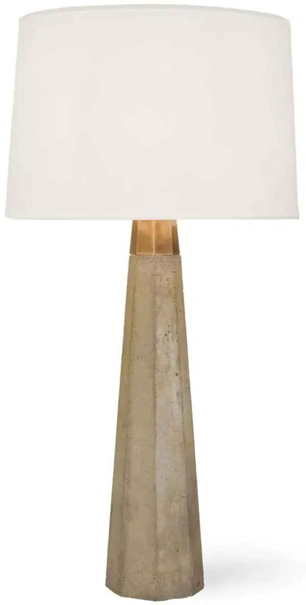 Beretta Concrete Lamp - Natural - Regina Andrew