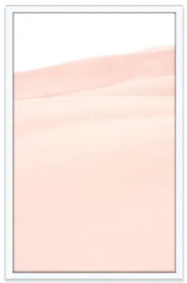 David Grey - Sun Drenched II Painting - Pink