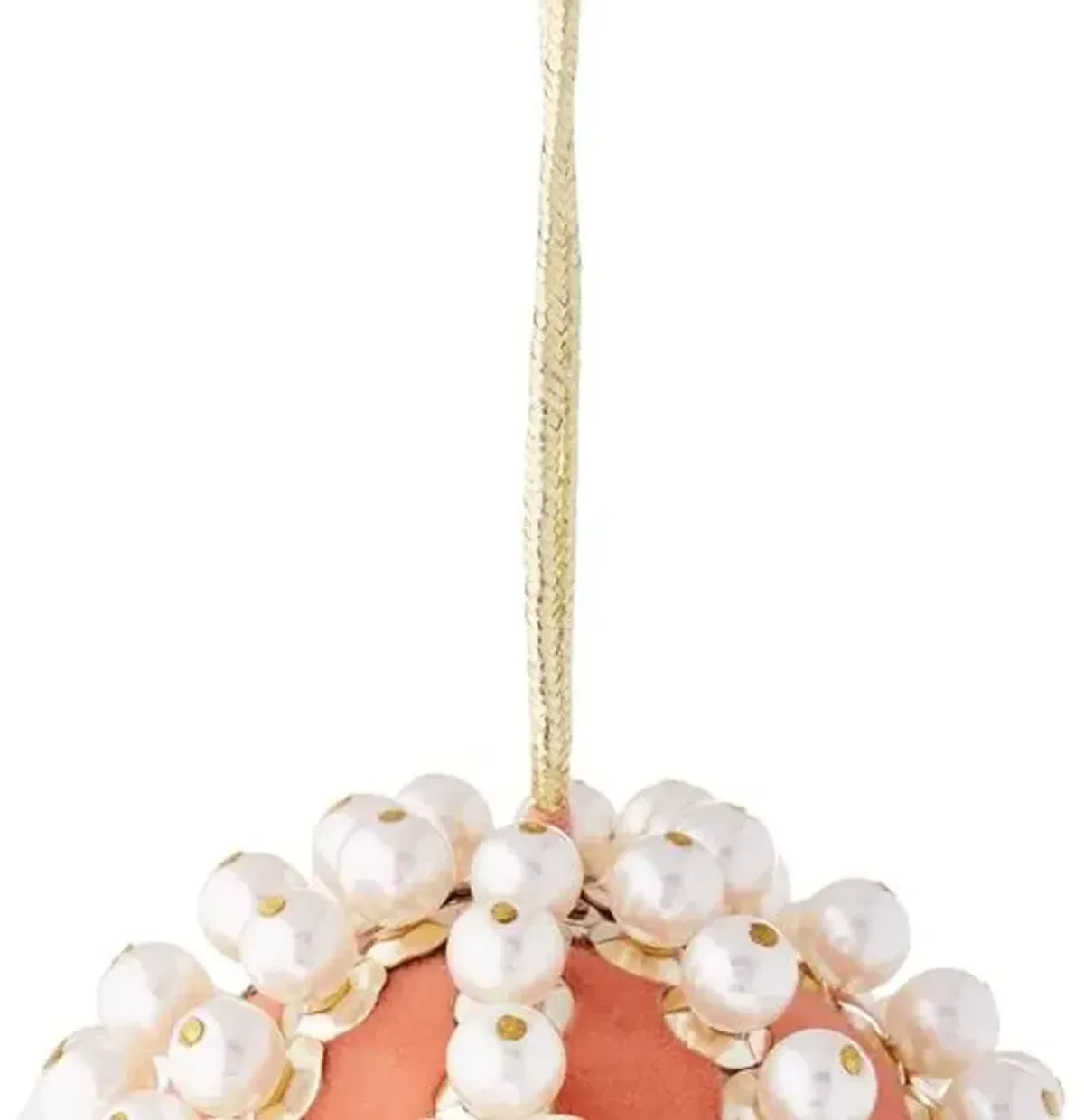 Pearl Ball Ornament - Pale Pink - Joanna Buchanan