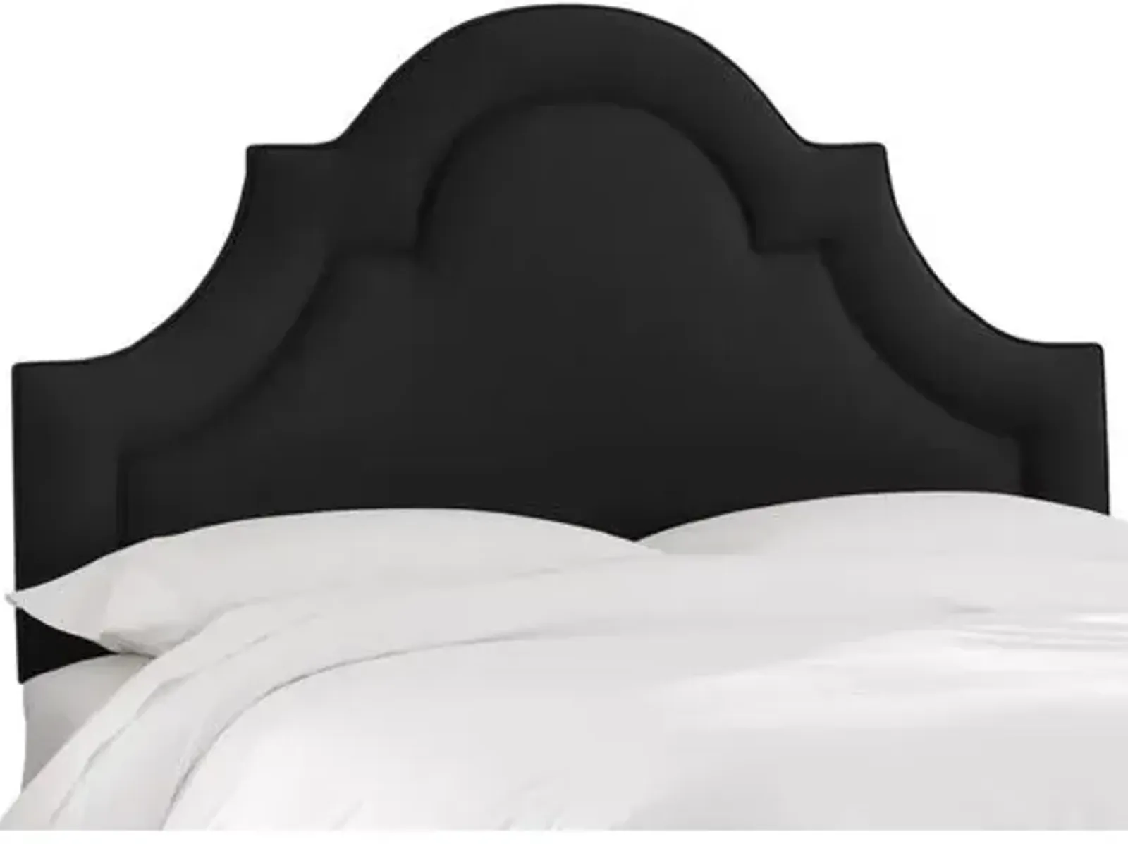 Kennedy Arched Headboard - Black