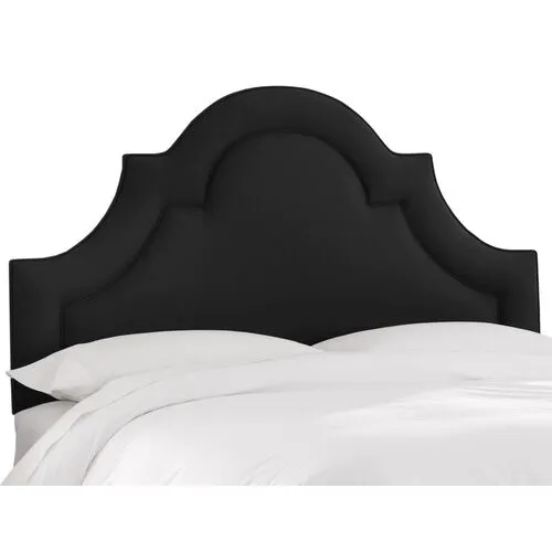 Kennedy Arched Headboard - Black