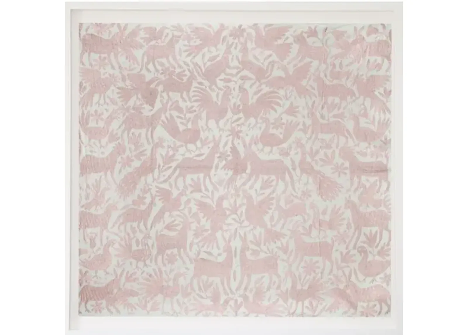 Dawn Wolfe - Blush Otomi - Dawn Wolfe Design - Pink