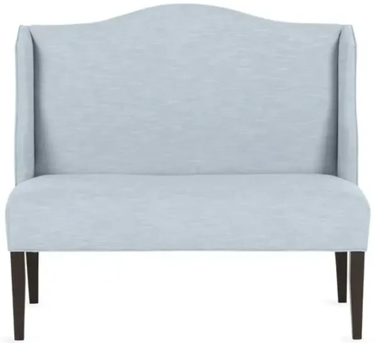 Chelsea Camelback Banquette - Handcrafted - Blue