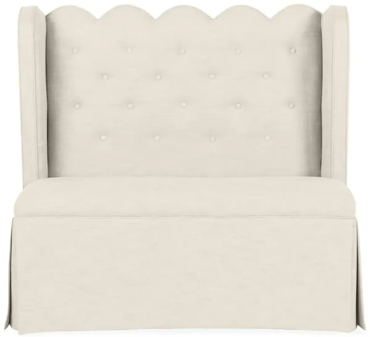Regina Scallop Banquette