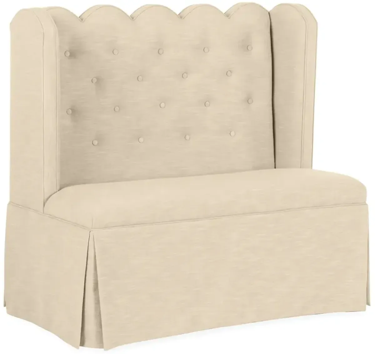 Regina Scallop Banquette
