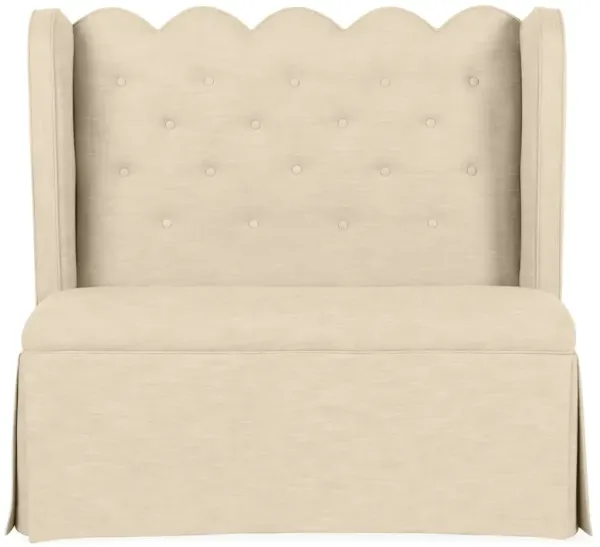 Regina Scallop Banquette