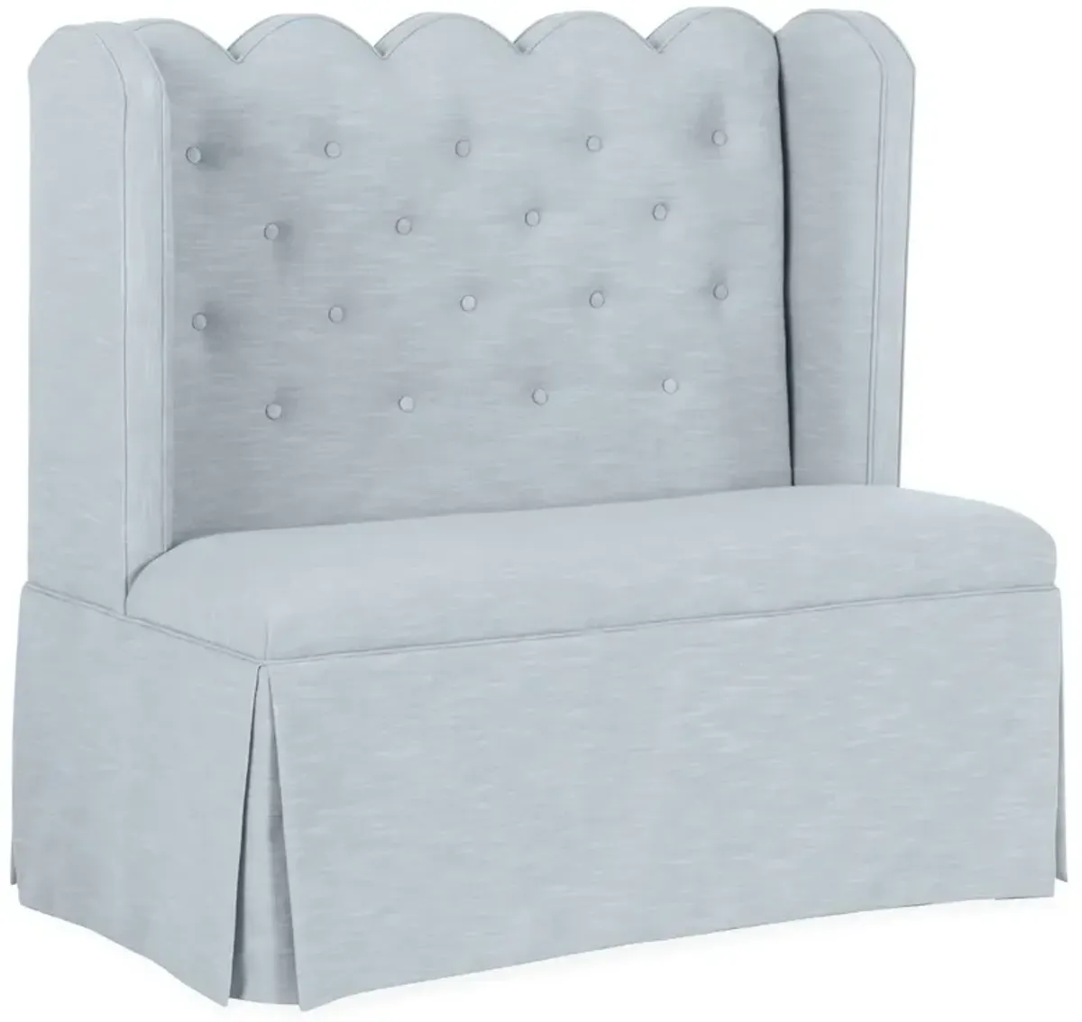 Regina Scallop Banquette