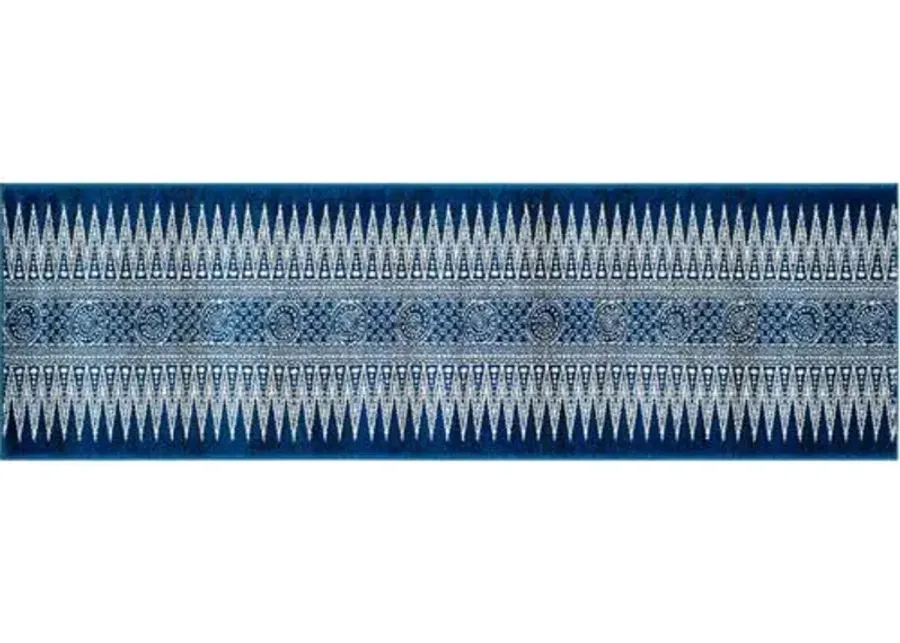 Genoa Rug - Royal/Ivory - Blue - Blue