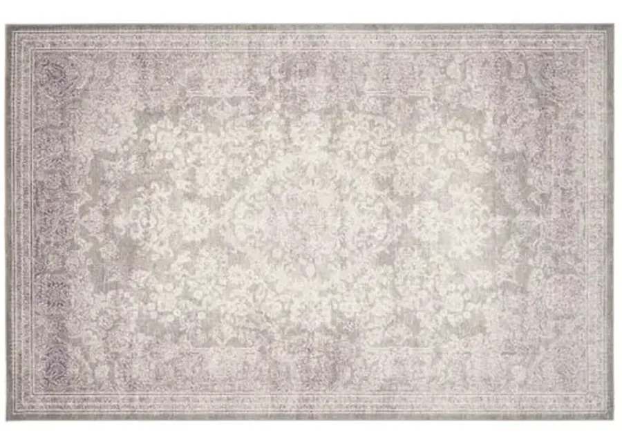 Marcelle Rug - Gray/Lavender - Purple - Purple