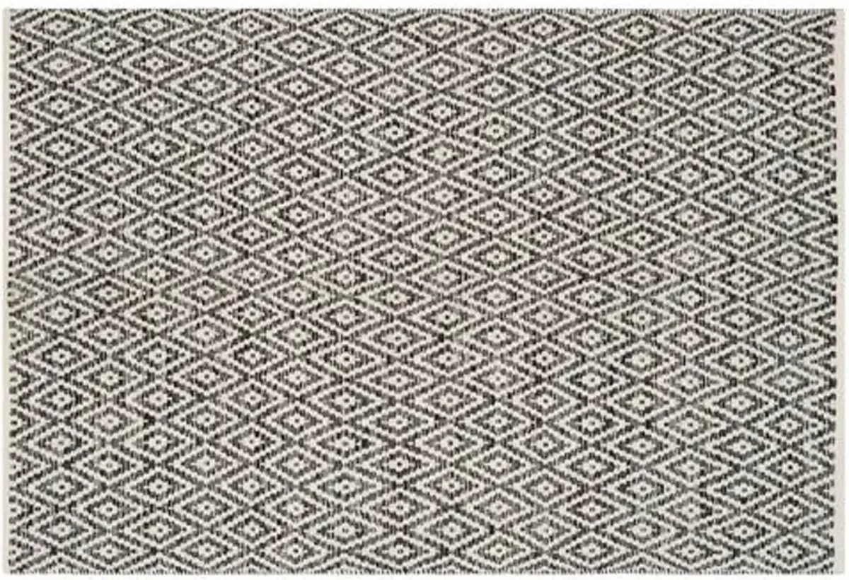 Milligan Rug - Ivory/Dark Gray - Gray