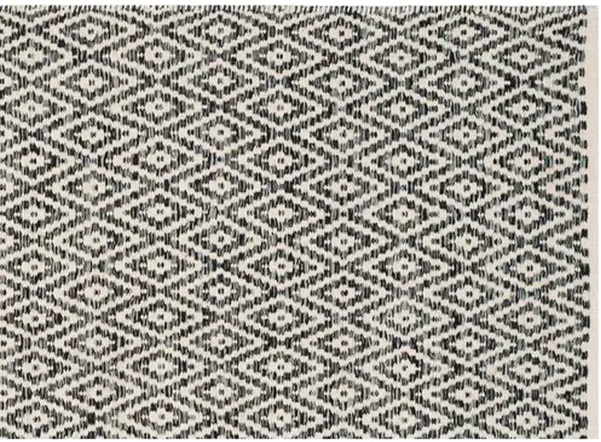 Milligan Rug - Ivory/Dark Gray - Gray