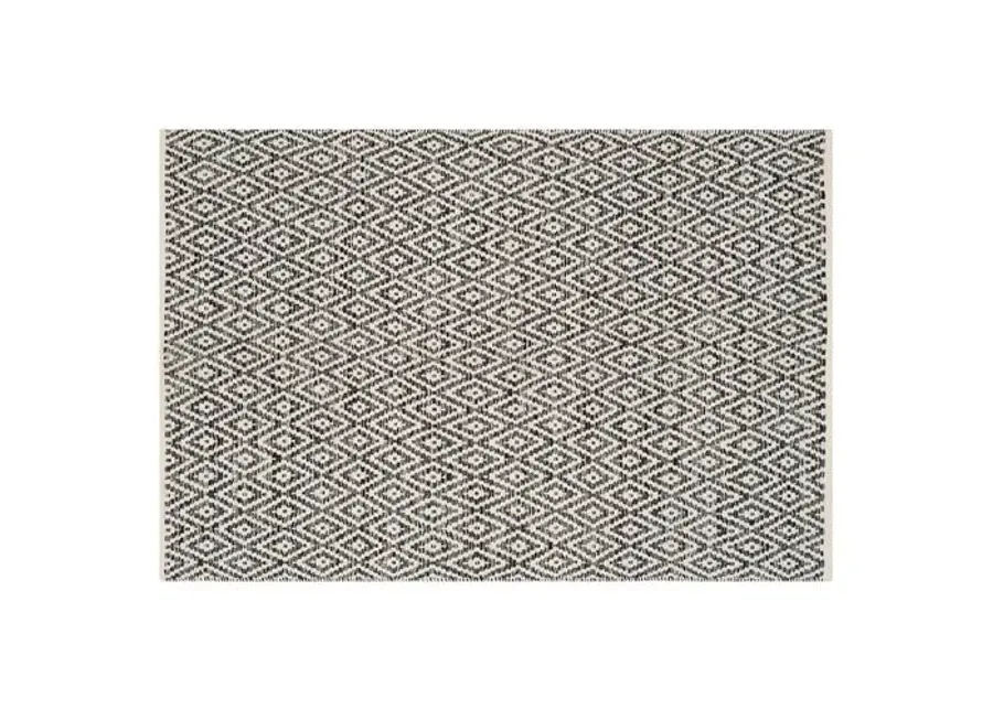 Milligan Rug - Ivory/Dark Gray - Gray