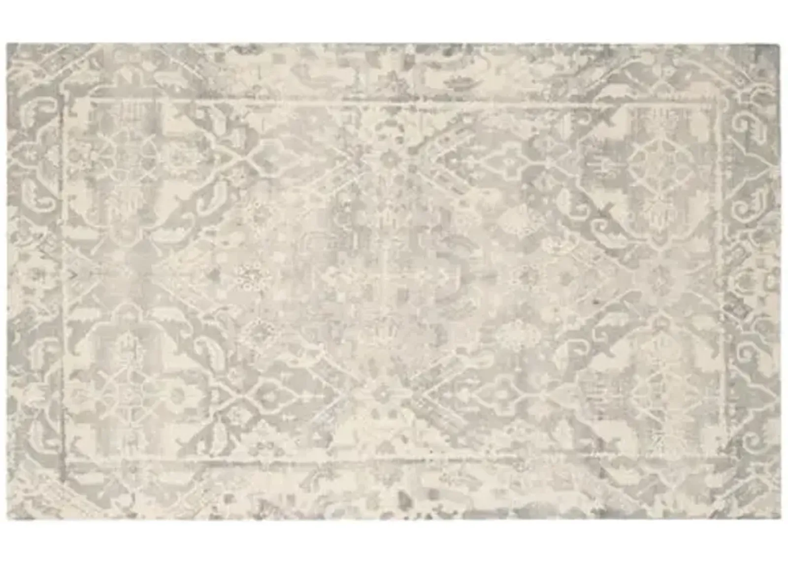 Staci Rug - Light Gray/Ivory - Ivory