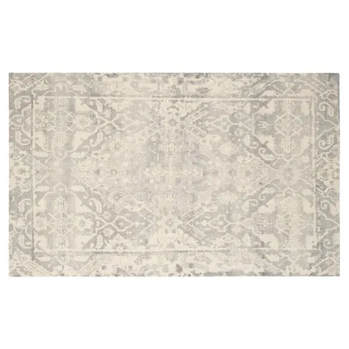 Staci Rug - Light Gray/Ivory - Ivory