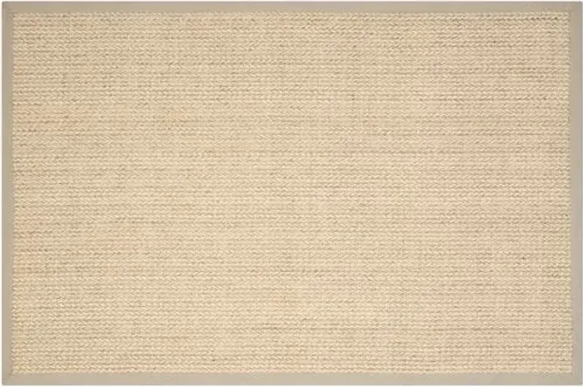 Wall Sisal Rug - Light Gray - Beige - Beige