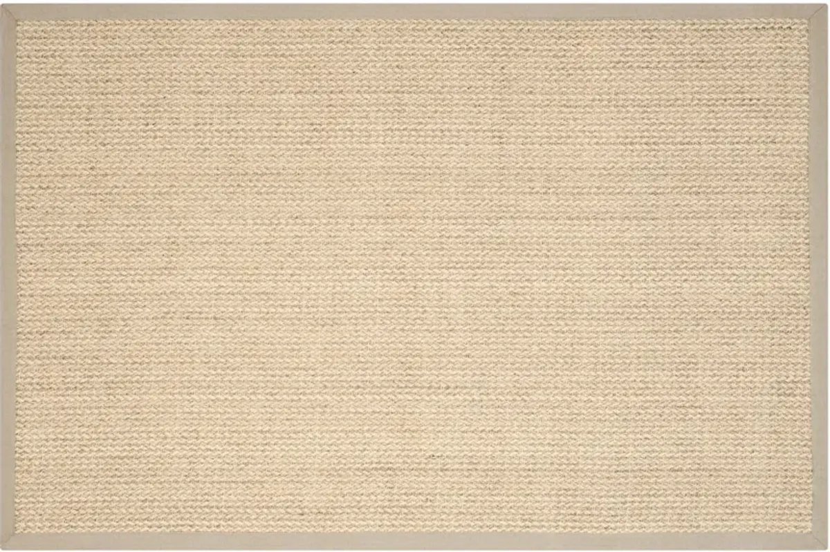 Wall Sisal Rug - Light Gray - Beige - Beige