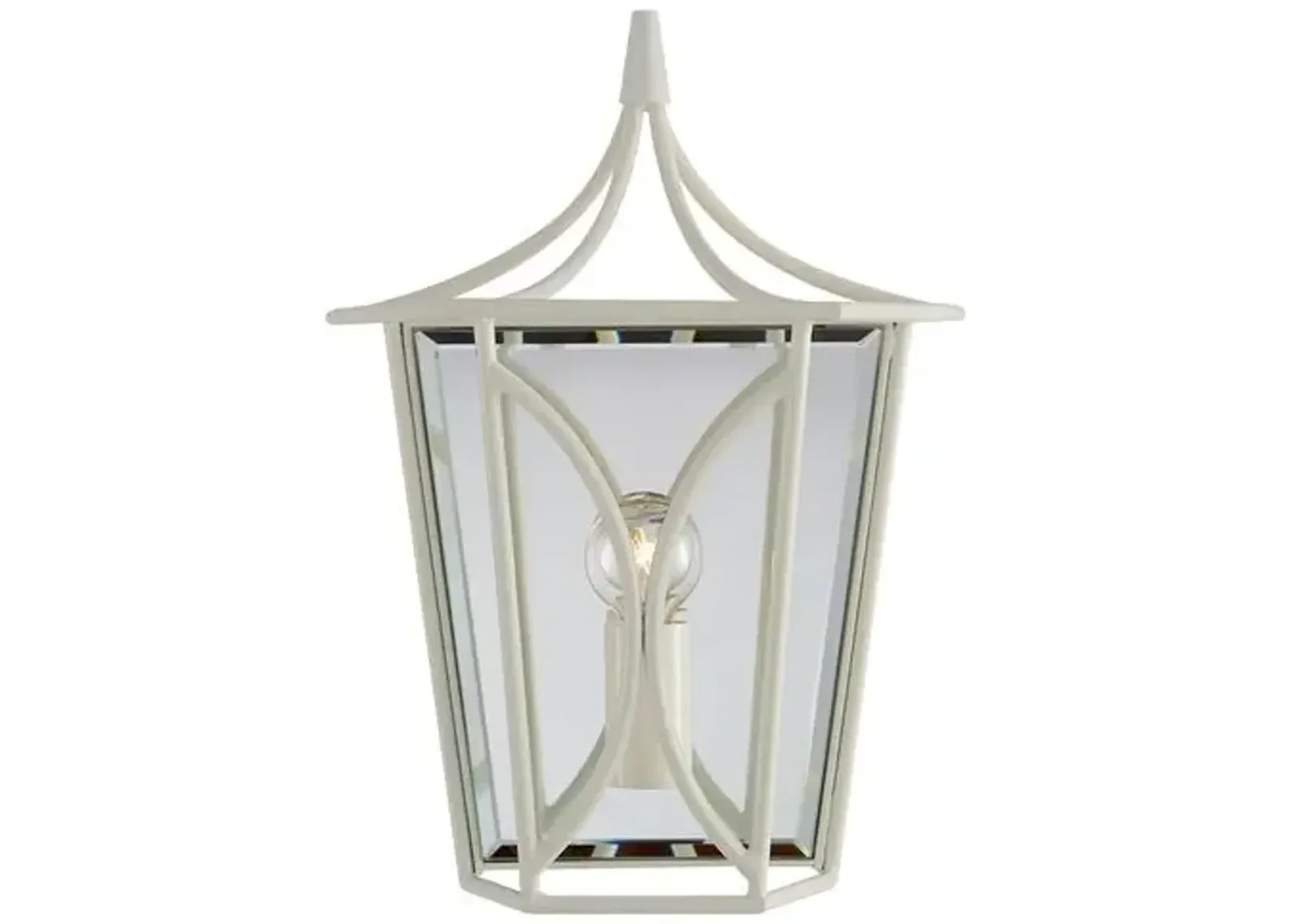 Visual Comfort - Cavanagh Mini Lantern Sconce - Ivory