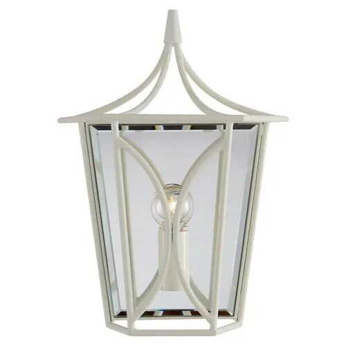 Visual Comfort - Cavanagh Mini Lantern Sconce - Ivory