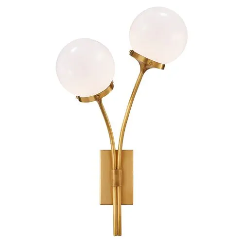 Visual Comfort - Prescott Left Sconce - Gold