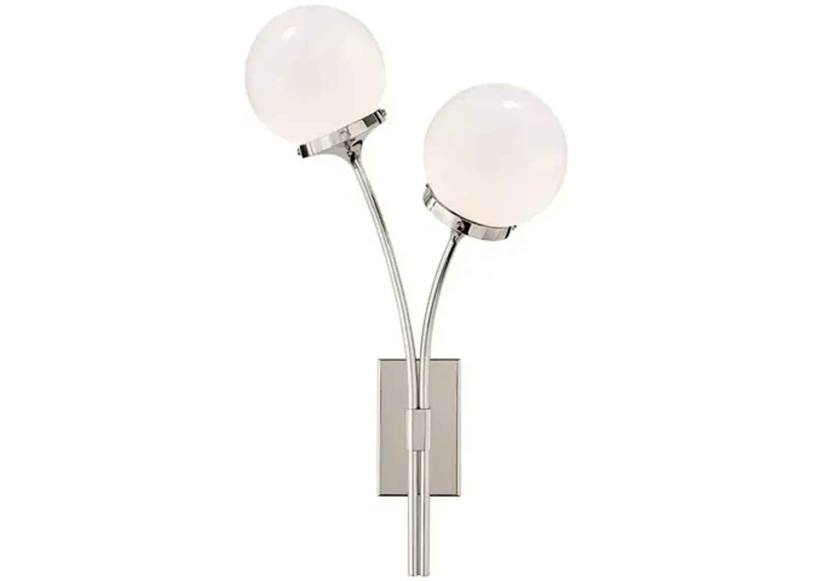 Visual Comfort - Prescott Right Sconce - Silver