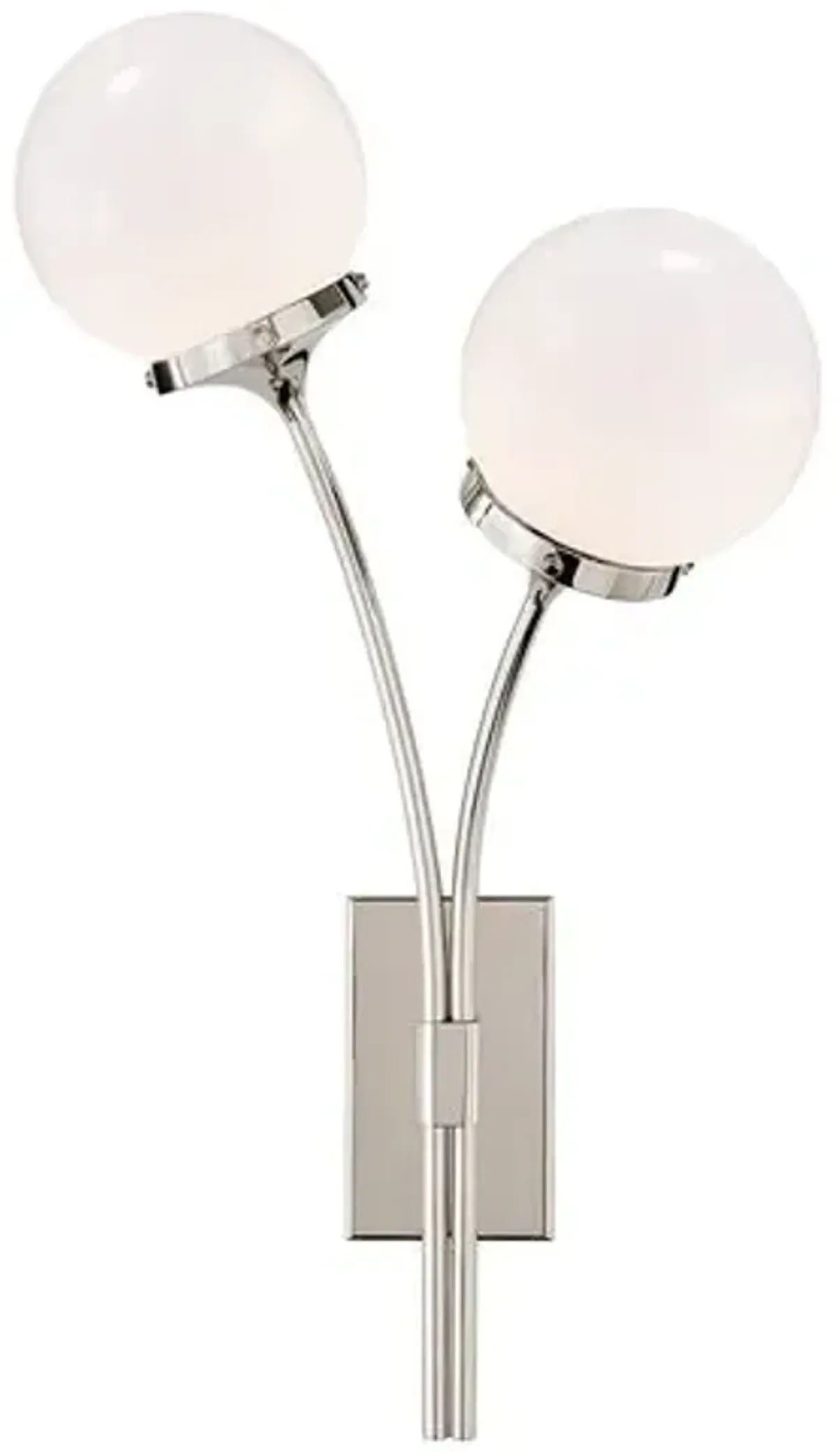 Visual Comfort - Prescott Right Sconce - Silver