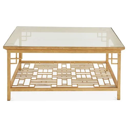 Larkspur Coffee Table - Gold