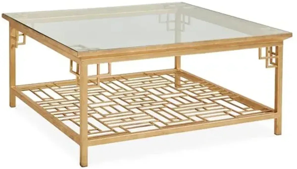 Larkspur Coffee Table - Gold