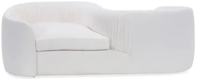 Clio Linen Tete-a-Tete - White