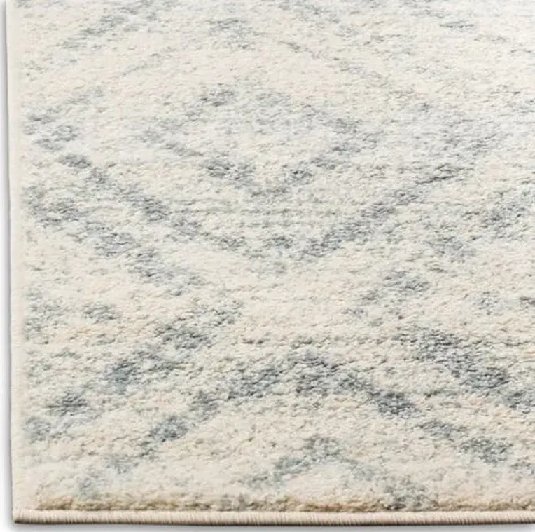 Adelle Rug - Ivory/Light Blue - Ivory