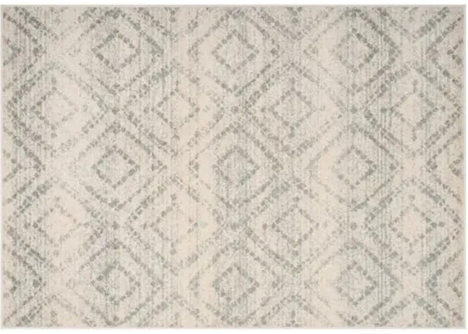 Adelle Rug - Ivory/Light Blue - Ivory