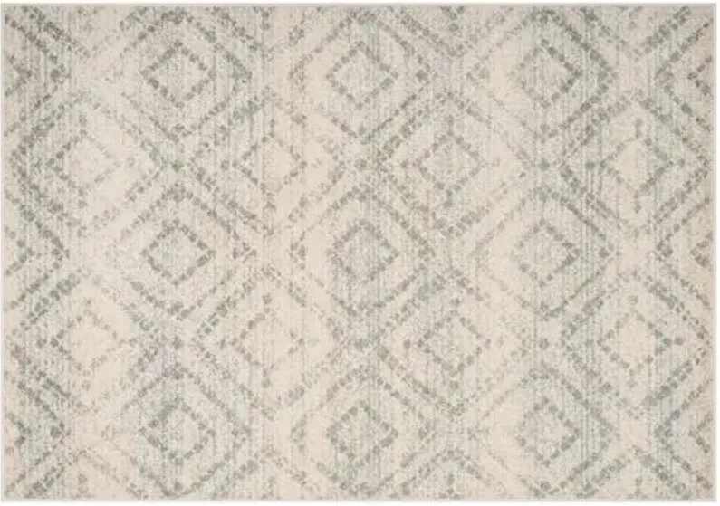 Adelle Rug - Ivory/Light Blue - Ivory