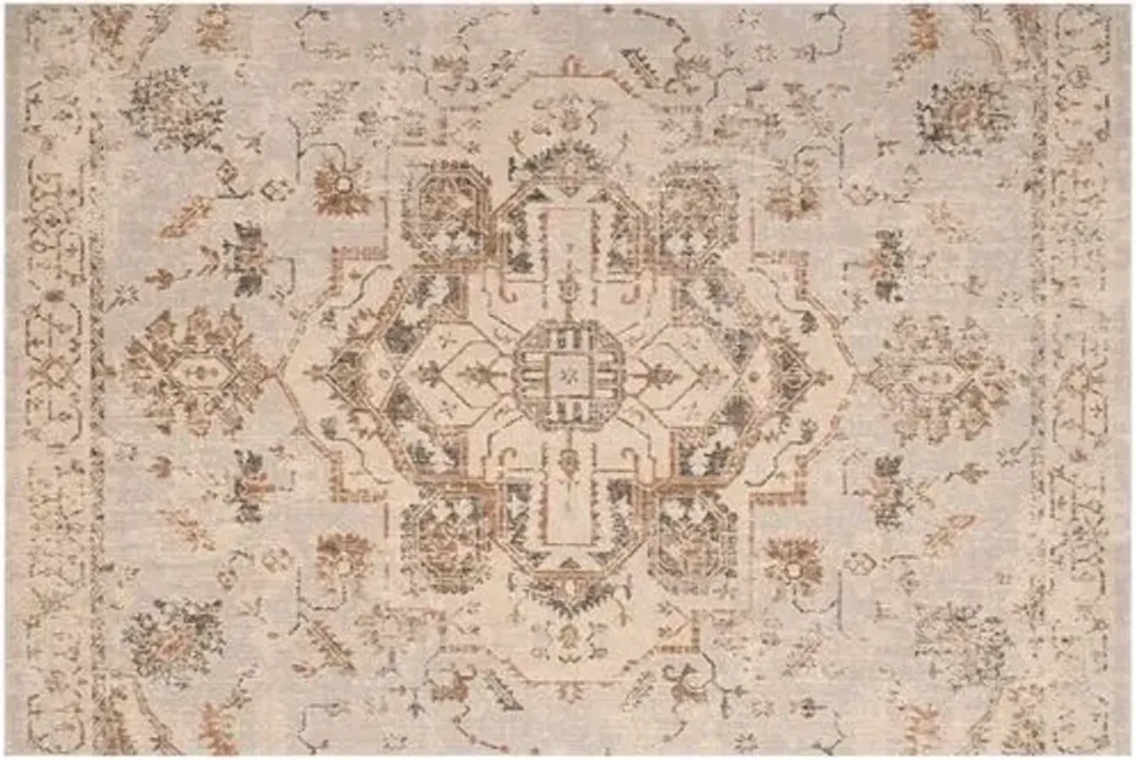 Saltus Rug - Light Blue/Beige - Beige