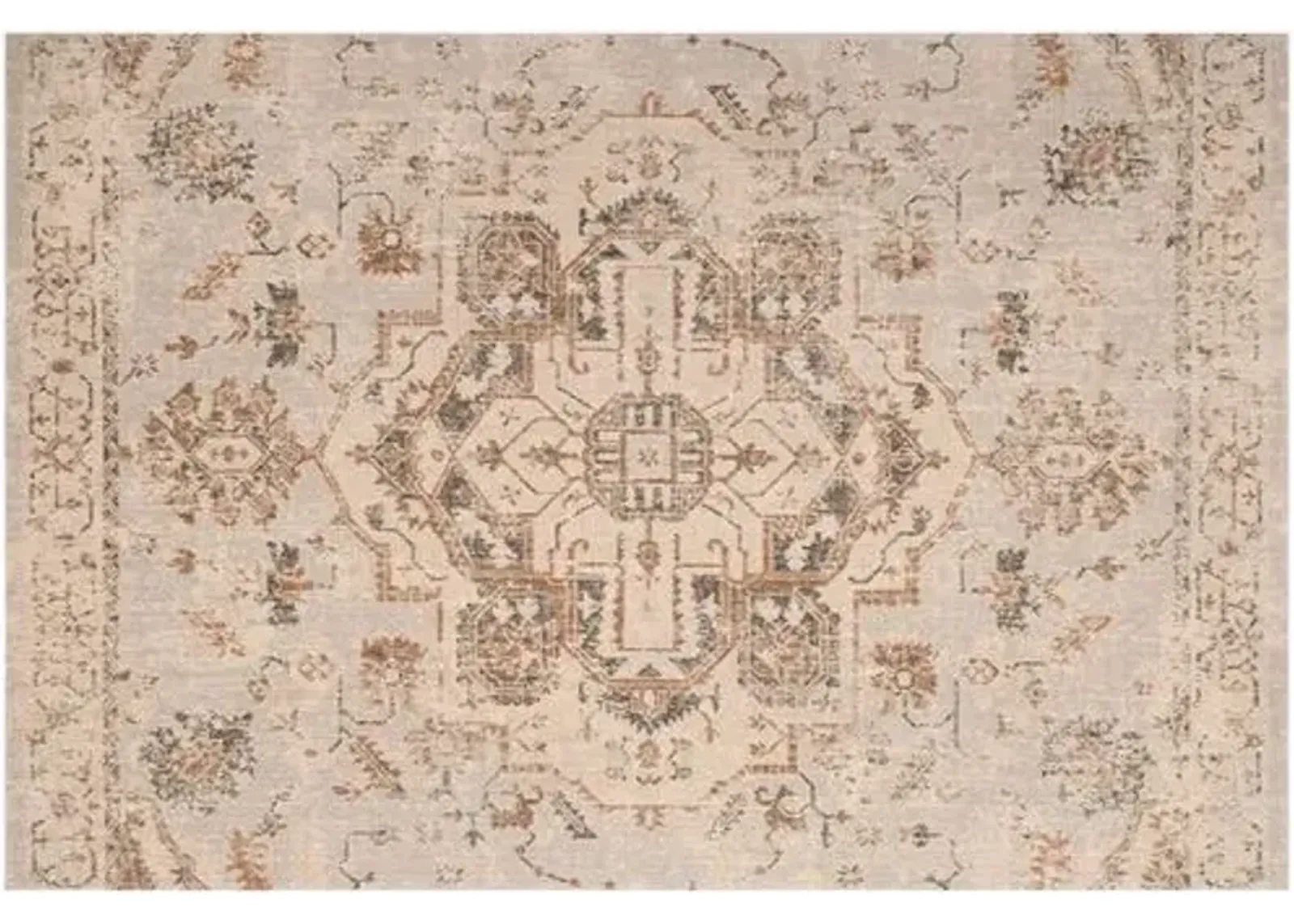 Saltus Rug - Light Blue/Beige - Beige