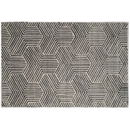 Frazer Rug - Light Gray/Charcoal - Gray