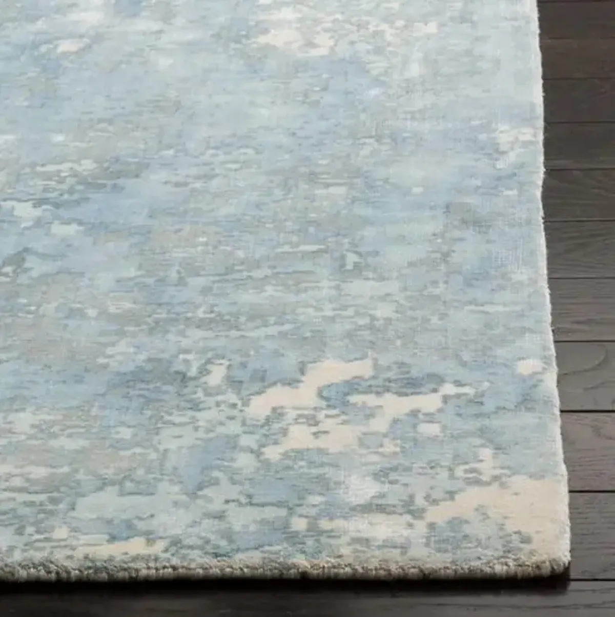 Hutton Rug - Aqua - Blue - Blue