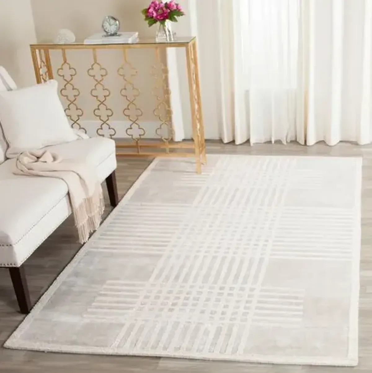 Grouse Rug - Ivory - Ivory